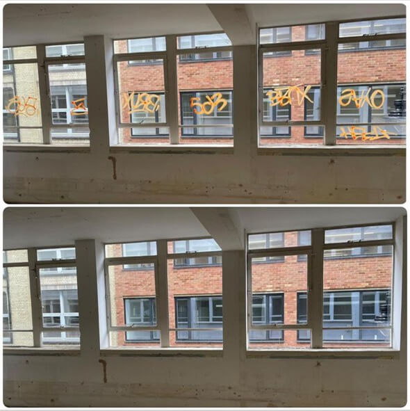 commercial window cleaning london